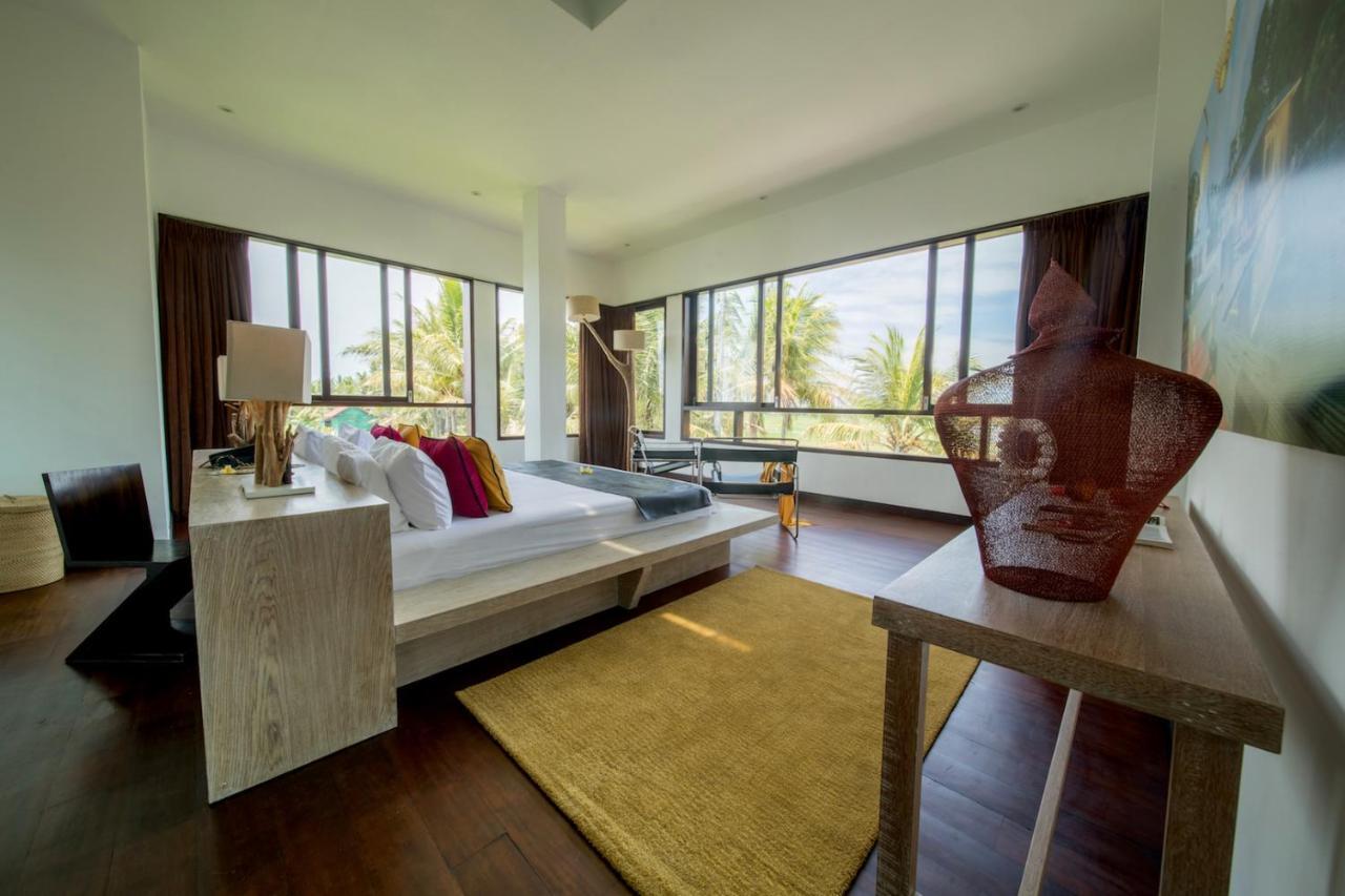 הוילה Selemadeg Luxenomads Tanah Lot Oceanview Escape מראה חיצוני תמונה