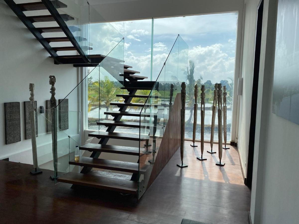 הוילה Selemadeg Luxenomads Tanah Lot Oceanview Escape מראה חיצוני תמונה